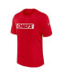 Men's Red Kansas City Chiefs Sideline Player Performance T-Shirt