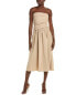 Serenette Strapless Midi Dress Women's Beige M