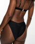 South Beach mix and match V bikini bottom in black