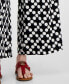 Women's Printed High-Rise Wide-Leg Pants