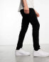 ASOS DESIGN skinny jeans in no fade black