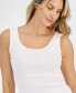 Women's Cotton Pointelle Tank Top 100181118, Created for Macy's