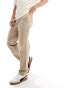 ONLY & SONS loose fit worker trouser in stone