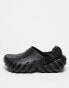 Crocs unisex echo clogs in black