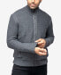 Men's Full-Zip High Neck Sweater Jacket