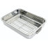 KITCHENCRAFT 38x27.5 cm Stainless Steel Roasting Pan