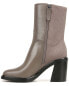 Franco Sarto L-Penelope Leather-Trim Mid Shaft Boot Women's