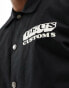 Deus Ex Machina amped coach jacket in black