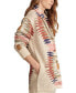 Women's Southwestern Printed Button-Front Cardigan