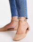 ASOS DESIGN Lift ballet flats in beige