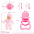 CB TOYS Cuddly Doll With High Chair