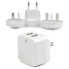 STARTECH Dual Port USB Wall Charger 17W/ 3.4A