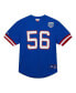 Men's Lawrence Taylor Royal New York Giants Retired Player Name and Number Mesh Top