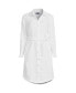 Women's Long Sleeve Linen Shirt Dress