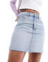 JJXX denim skirt in light wash