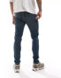 ASOS DEISGN skinny jeans in vintage tint wash blue