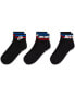 Nike Everyday Essential 3 pack ankle socks in black