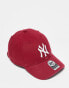 47 Brand New York Yankees cap in washed red