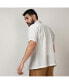 Men's Chalk White Micro Creased Shirt