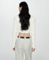 Women's Knitted Cropped Cardigan