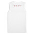 Puma Classics Love Marathon Mesh Tank Top Mens White Casual Athletic 62440802