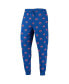 Брюки мужские The Wild Collective Royal New York Knicks Allover Logo Jogger Pants