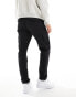 ONLY & SONS slim fit cargo trousers in black