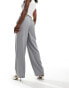 New Look wide leg pull on trousers in grey