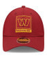 Men's Burgundy Washington Commanders Framed AF 9FORTY Snapback Hat