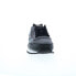 Reebok Glide Mens Black Leather Lace Up Lifestyle Sneakers Shoes 12