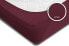 2 Bettlaken Jersey bordeaux 200 x 200 cm