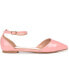 Women's Reba Ankle Strap Pointed Toe Flats