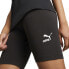 Puma Classics 7 Inch Bike Shorts Womens Black Casual Athletic Bottoms 53023401