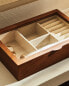 Wooden jewellery box