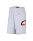 Men's White Cleveland Cavaliers 2020/21 Association Edition Swingman Performance Shorts