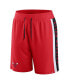 Men's Red Chicago Bulls Referee Iconic Mesh Shorts