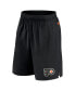 Men's Black Philadelphia Flyers Authentic Pro Tech Shorts