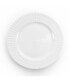 Cara 16 Piece Round Porcelain Dinnerware Set in White