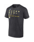 Men's Charcoal Los Angeles Rams Super Bowl LVI Champions Big and Tall Signature Route T-shirt