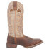 Laredo Peete Square Toe Cowboy Mens Beige, Brown Casual Boots 7991