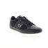 Lacoste Chaymon 123 3 US CMA Mens Black Leather Lifestyle Sneakers Shoes