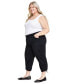 Plus Cargo Capri Pants, Created for Macy's