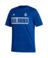 Men's Blue Real Madrid Culture Bar T-shirt