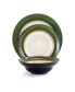 Libra 16 Piece Luxurious Stoneware Dinnerware, Service for 4