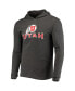 Комплект пижамы Concepts Sport Red, Charcoal Utah Utes Meter Long Sleeve Hoodie T-shirt and Jogger Pants Sleep Set