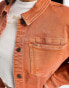 Guess Originals co-ord denim jacket in orange