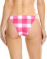 Solid & Striped The Iris Reversible String Bikini Bottom Women's Pink Xl