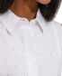 Women's Embellished Bib Shirt