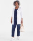 Plus Size Open-Front Long-Sleeve Cardigan, Created for Macy's