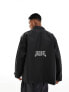 Aape By A Bathing Ape team technical jacket in black